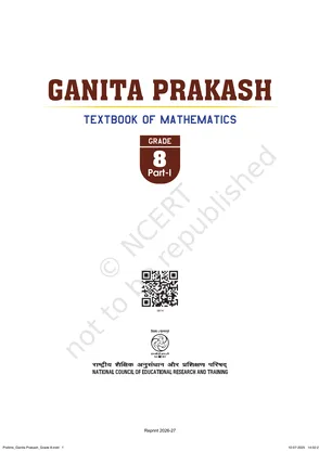 Ganita Prakash Class 8 NCERT Textbook
